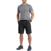 CQR Men’s Quick Dry Stretch Hiking Cargo Shorts, Lightweight Water Resistant Tactical Casual, Golf & Outdoor with Pockets(Peak Black)