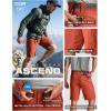 CQR Men’s Quick Dry Stretch Hiking Cargo Shorts, Lightweight Water Resistant Tactical Casual, Golf & Outdoor with Pockets(Peak Burnt Orange)