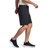 CQR Men’s Stretch Utility Shorts, Lightweight Quick Dry Casual Shorts, Hiking Golf Cargo Shorts with Zipper Pockets(Sedona Shorts Carbon Black)