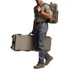 CQR Men’s Utility Flex Cargo Pants, Classic-Fit Casual Stretch Work Pants, Water Resistant Lightweight Tactical Hiking Pants(Sentinel Lib Charcoal)