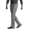 CQR Men’s Winter Fleece Lined Pants, Water-Resistant Outdoor Stretch Work Pants, Windproof Casual Pants with Pockets(Nylon Fleece Cargo Charcoal)