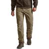 CQR Men’s Winter Fleece Lined Pants, Water-Resistant Outdoor Stretch Work Pants, Windproof Casual Pants with Pockets(Brume Pale Khaki)