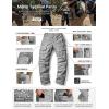 CQR Men’s Tactical Pants, Water Resistant Ripstop Cargo Pants, Lightweight EDC Work Hiking Pants, Outdoor Apparel(Duratex Mag Pocket Stone)