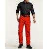 CQR Men’s Tactical Pants, Water Resistant Ripstop Cargo Pants, Lightweight EDC Work Hiking Pants, Outdoor Apparel(Ripstop Mag Pocket Rescue Orange)
