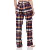 CQR Women’s 100% Cotton Flannel Plaid Pajama Pants, Brushed Soft Lounge & Sleepwear PJ Bottoms with Pockets