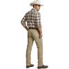 CQR Men’s Motion Utility Casual Pants, Regular Fit Lightweight Work Pants, Water Resistant Outdoor Stretch Pants with Pockets(Venture Lt Alamo Khaki)