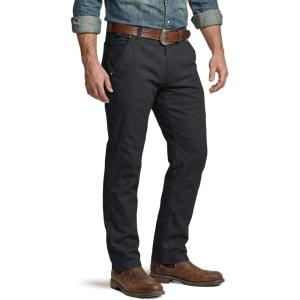 CQR Men’s Motion Utility Casual Pants, Regular Fit Lightweight Work Pants, Water Resistant Outdoor Stretch Pants with Pockets(Venture Lt Black)