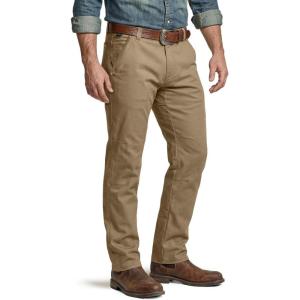 CQR Men’s Motion Utility Casual Pants, Regular Fit Lightweight Work Pants, Water Resistant Outdoor Stretch Pants with Pockets(Venture Lt Cougar)