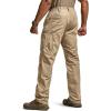 CQR Men’s Military Cargo Pants, Water Resistant Ripstop Army Combat Tactical Pants, Outdoor Hunting Hiking EDC Work Pants(Hauler Alamo Khaki)