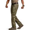 CQR Men’s Military Cargo Pants, Water Resistant Ripstop Army Combat Tactical Pants, Outdoor Hunting Hiking EDC Work Pants(Hauler Soil Green)