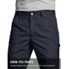 CQR Men’s Quick Dry Work Pants, Water Resistant Outdoor Tactical Pants, Lightweight Stretch Cargo Hiking Pants(Utility Straight Police Navy)