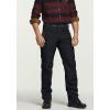 CQR Men’s Quick Dry Work Pants, Water Resistant Outdoor Tactical Pants, Lightweight Stretch Cargo Hiking Pants(Work Cargo Black)