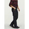 CQR Men’s Quick Dry Work Pants, Water Resistant Outdoor Tactical Pants, Lightweight Stretch Cargo Hiking Pants(Work Cargo Black)