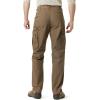 CQR Men’s Quick Dry Work Pants, Water Resistant Outdoor Tactical Pants, Lightweight Stretch Cargo Hiking Pants(Work Cargo Pants Coyote Brown)