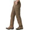CQR Men’s Quick Dry Work Pants, Water Resistant Outdoor Tactical Pants, Lightweight Stretch Cargo Hiking Pants(Work Cargo Pants Coyote Brown)