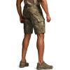 CQR Men’s Flex Casual Cargo Shorts, Lightweight Water Resistant Golf Shorts, Stretch Tactical Work Shorts with Multi-Pocket(Tac Fractal Camo)