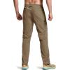 CQR Men’s Lightweight Vent Hiking Pants, Water-Resistant & Breathable Sports Outdoor Athletic Pants with Elastic Waist(Ascend Crux Cougar)