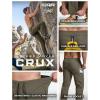 CQR Men’s Lightweight Vent Hiking Pants, Water-Resistant & Breathable Sports Outdoor Athletic Pants with Elastic Waist(Ascend Crux Sand Khaki)