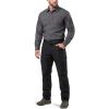 CQR Men’s Long Sleeve Tactical Shirts, Ripstop Military Work Shirts, UPF 50+ Breathable Button Down Outdoor Hiking Shirt(Journeyman Charcoal)
