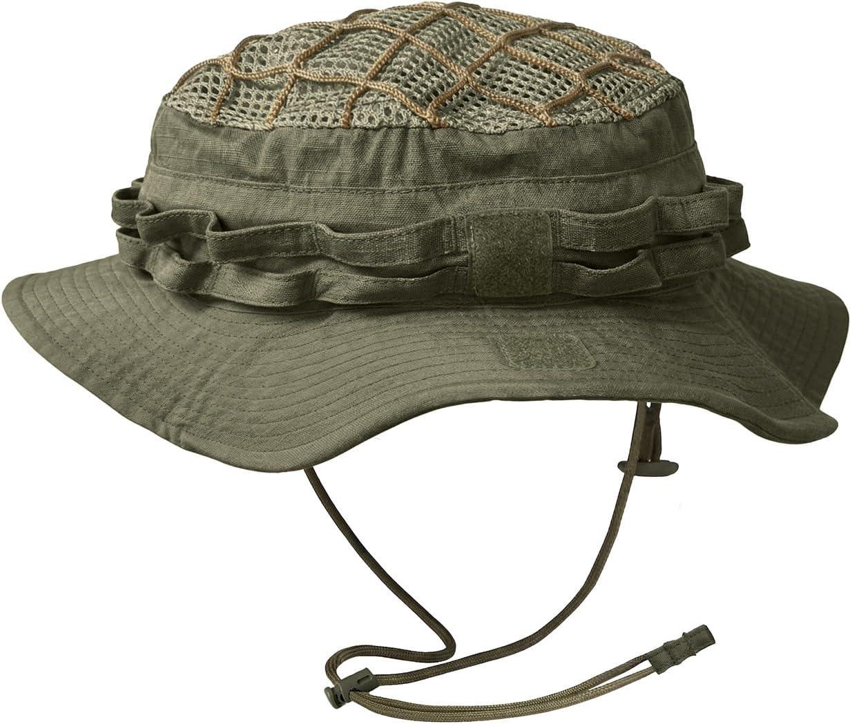 image:imageCQR Mens Tactical Boonie Hat Breathable Packable Sun Hat for Hunting Hiking Fishing Shooting and Outdoor ActivitiesSentinel Soil Green
