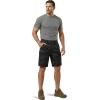 CQR Men’s Stretch Utility Shorts, Lightweight Quick Dry Casual Shorts, Hiking Golf Cargo Shorts with Zipper Pockets(Sedona Camo Utility Camo Black)