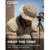 CQR Men’s Tactical Boonie Hat, Breathable Packable Sun Hat for Hunting, Hiking, Fishing, Shooting, and Outdoor Activities(Sentinel Alamo Khaki)