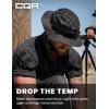 CQR Men’s Tactical Boonie Hat, Breathable Packable Sun Hat for Hunting, Hiking, Fishing, Shooting, and Outdoor Activities(Sentinel Black)