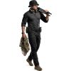 CQR Men’s Tactical Boonie Hat, Breathable Packable Sun Hat for Hunting, Hiking, Fishing, Shooting, and Outdoor Activities(Sentinel Black)