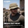 CQR Men’s Tactical Boonie Hat, Breathable Packable Sun Hat for Hunting, Hiking, Fishing, Shooting, and Outdoor Activities(Sniper Alamo Khaki)