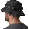 CQR Men’s Tactical Boonie Hat, Breathable Packable Sun Hat for Hunting, Hiking, Fishing, Shooting, and Outdoor Activities(Sniper Black)