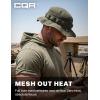 CQR Men’s Tactical Boonie Hat, Breathable Packable Sun Hat for Hunting, Hiking, Fishing, Shooting, and Outdoor Activities(Sniper Soil Green)