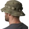 CQR Men’s Tactical Boonie Hat, Breathable Packable Sun Hat for Hunting, Hiking, Fishing, Shooting, and Outdoor Activities(Sniper Soil Green)