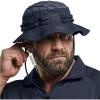 CQR Men’s Tactical Boonie Hat, Breathable Packable Sun Hat for Hunting, Hiking, Fishing, Shooting, and Outdoor Activities(Sentinel Operator Navy)