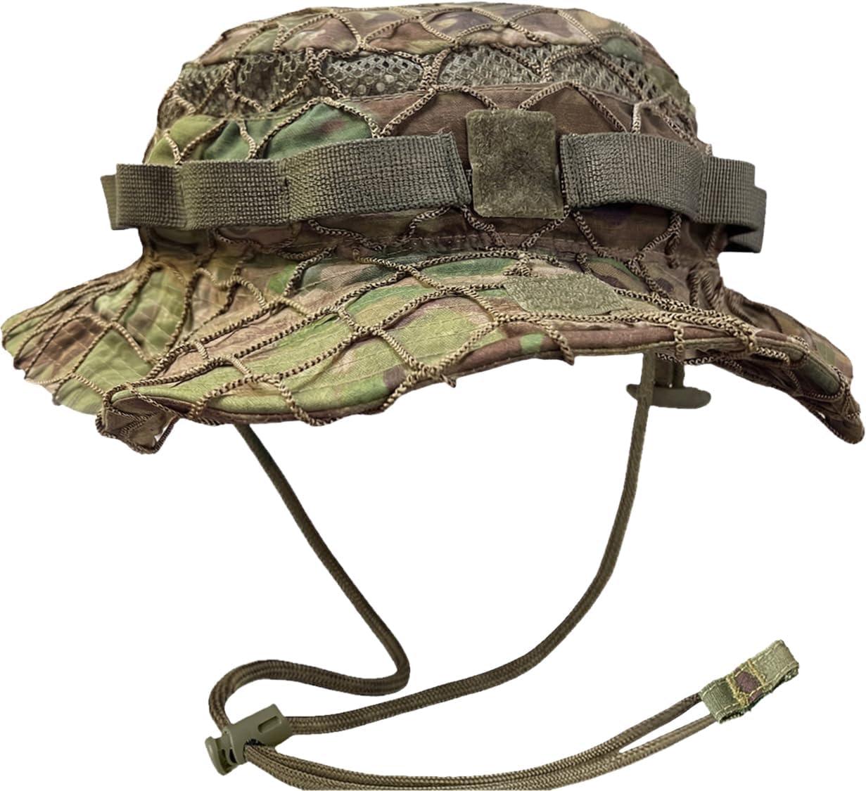 image:imageCQR Mens Tactical Boonie Hat Breathable Packable Sun Hat for Hunting Hiking Fishing Shooting and Outdoor ActivitiesRecon Utility Camo