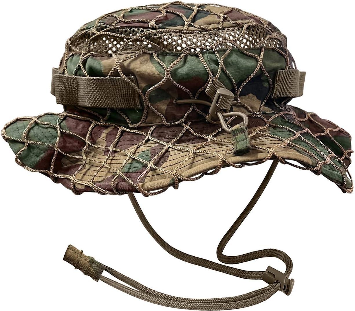 image:imageCQR Mens Tactical Boonie Hat Breathable Packable Sun Hat for Hunting Hiking Fishing Shooting and Outdoor ActivitiesRecon Woodland Olive