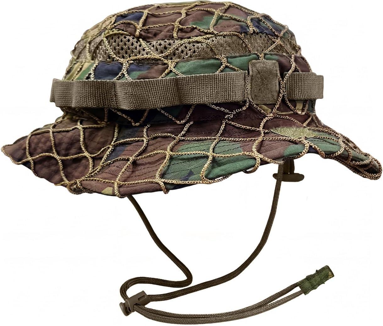 image:imageCQR Mens Tactical Boonie Hat Breathable Packable Sun Hat for Hunting Hiking Fishing Shooting and Outdoor ActivitiesRecon Woodland Olive