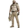CQR Men’s Tactical Boonie Hat, Breathable Packable Sun Hat for Hunting, Hiking, Fishing, Shooting, and Outdoor Activities(Recon Alamo Khaki)