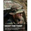 CQR Men’s Tactical Boonie Hat, Breathable Packable Sun Hat for Hunting, Hiking, Fishing, Shooting, and Outdoor Activities(Sentinel Woodland Olive)