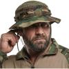CQR Men’s Tactical Boonie Hat, Breathable Packable Sun Hat for Hunting, Hiking, Fishing, Shooting, and Outdoor Activities(Sentinel Woodland Olive)