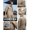 CQR Men’s Tactical Ripstop Zip-Front Coverall, Lightweight Durable Utility Work Jumpsuit for Mechanics and Technicians(Vortex Alamo Khaki)