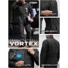 CQR Men’s Tactical Ripstop Zip-Front Coverall, Lightweight Durable Utility Work Jumpsuit for Mechanics and Technicians(Vortex Black)