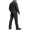 CQR Men’s Tactical Ripstop Zip-Front Coverall, Lightweight Durable Utility Work Jumpsuit for Mechanics and Technicians(Vortex Black)