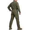 CQR Men’s Tactical Ripstop Zip-Front Coverall, Lightweight Durable Utility Work Jumpsuit for Mechanics and Technicians(Vortex Lt Soil Green)