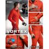 CQR Men’s Tactical Ripstop Zip-Front Coverall, Lightweight Durable Utility Work Jumpsuit for Mechanics and Technicians(Vortex Rescue Orange)