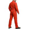 CQR Men’s Tactical Ripstop Zip-Front Coverall, Lightweight Durable Utility Work Jumpsuit for Mechanics and Technicians(Vortex Rescue Orange)