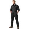 CQR Men’s Tactical Ripstop Zip-Front Coverall, Lightweight Durable Utility Work Jumpsuit for Mechanics and Technicians(Vortex Lt Black)