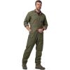 CQR Men’s Tactical Ripstop Zip-Front Coverall, Lightweight Durable Utility Work Jumpsuit for Mechanics and Technicians(Vortex Soil Green)