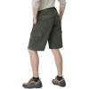 CQR Men’s Quick Dry Stretch Hiking Cargo Shorts, Lightweight Water Resistant Tactical Casual, Golf & Outdoor with Pockets(Ripstop Green)