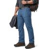 CQR Men’s Quick Dry Tactical Pants, Water Resistant Outdoor Pants, Lightweight Stretch Cargo Work Hiking Pants(Rocky Alpine W/Belt Glaucous)