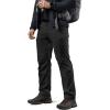CQR Men’s Quick Dry Tactical Pants, Water Resistant Outdoor Pants, Lightweight Stretch Cargo Work Hiking Pants(Rocky W/Belt Black)